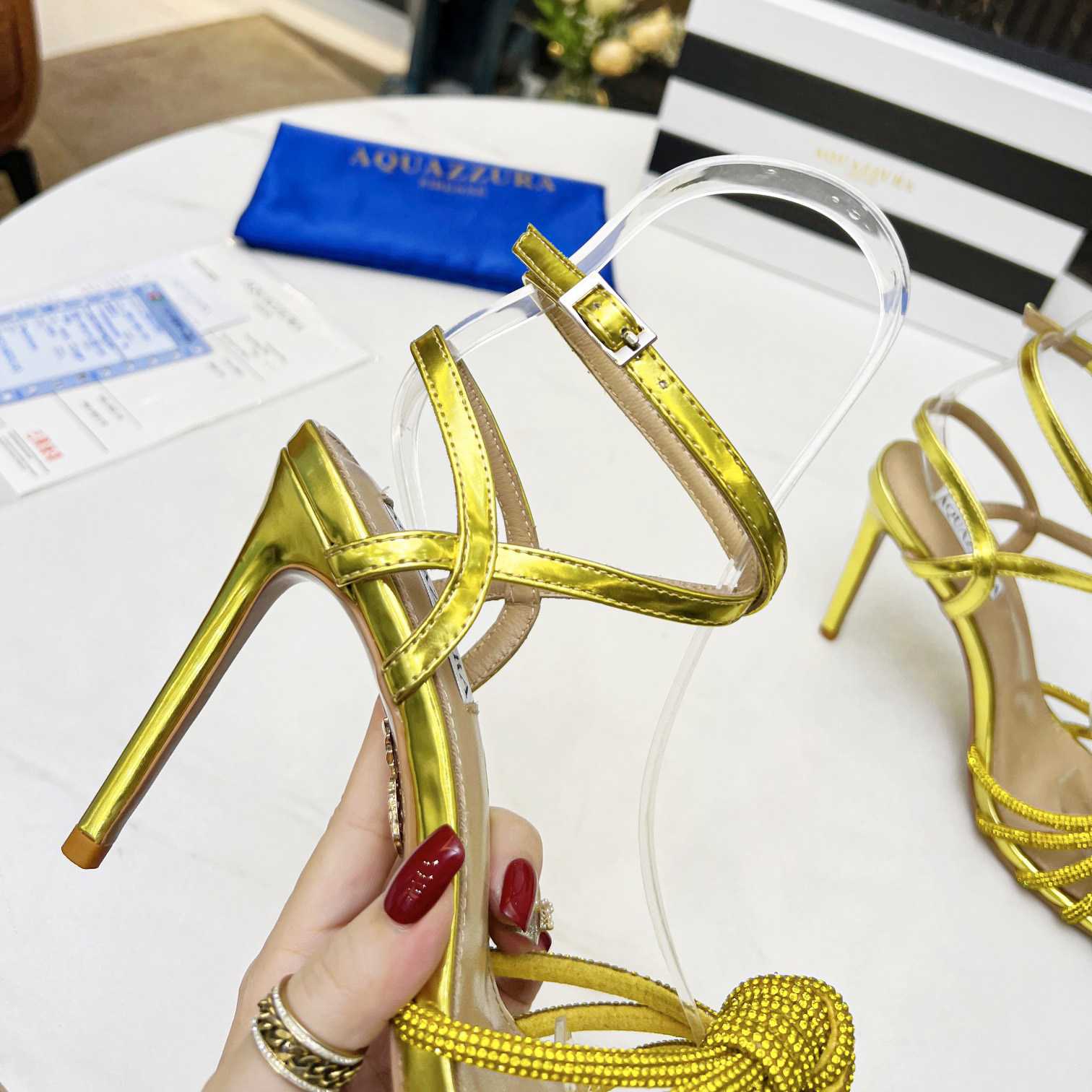 Aquazzura High-heel Sandals - DopestKickz