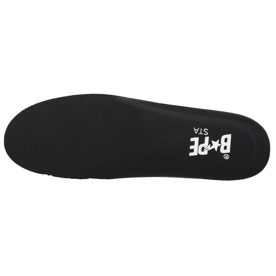 A Bathing Ape Bape Sta Low Black White Sneaker   1H70-191-001  - DopestKickz