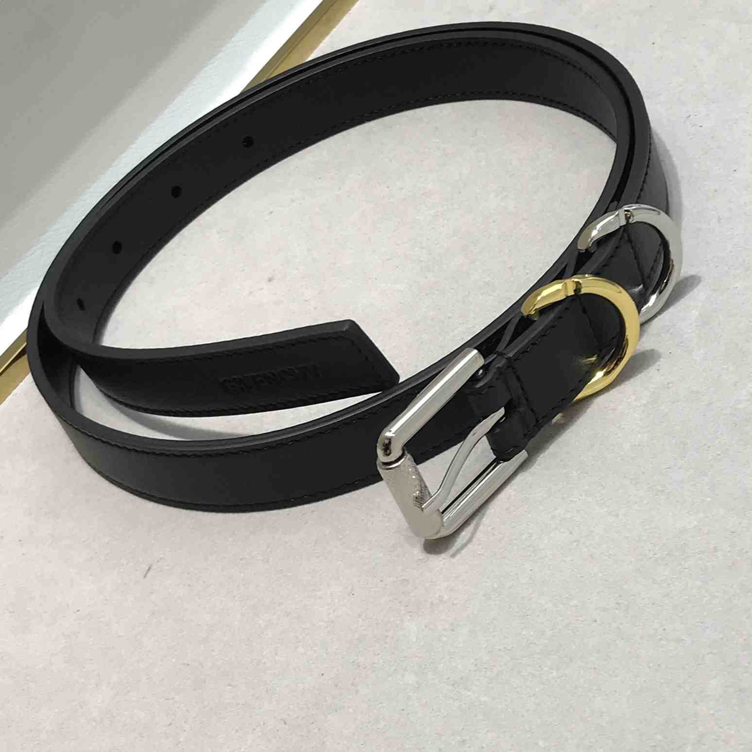 Givenchy Voyou Belt In Leather - DopestKickz