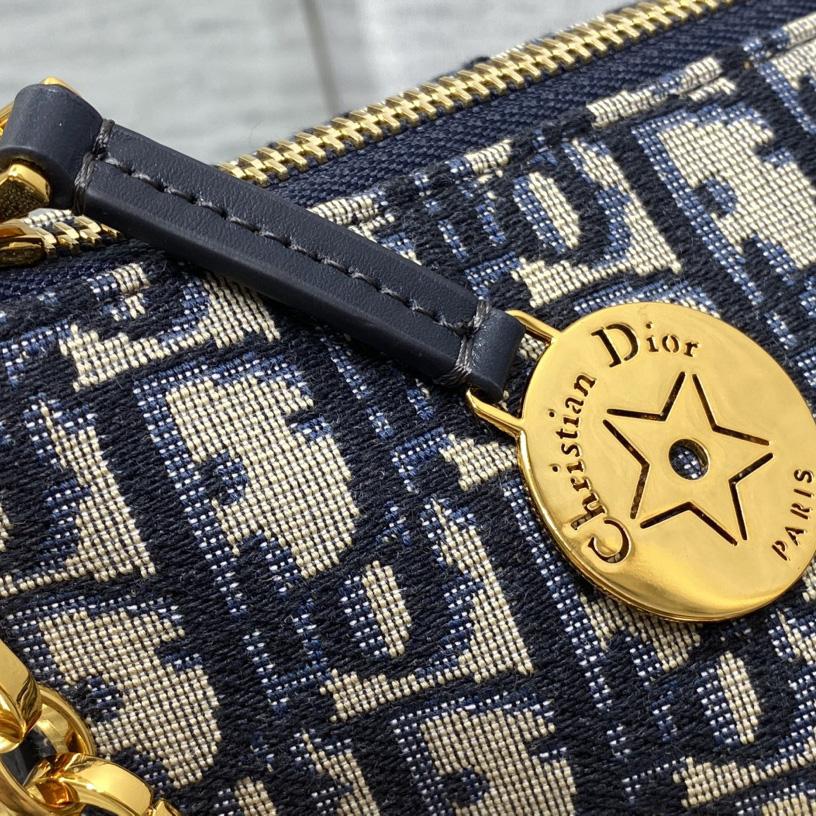 Dior Diorstar Hobo Bag With Chain - DopestKickz