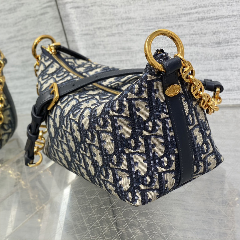 Dior Diorstar Hobo Bag With Chain - DopestKickz