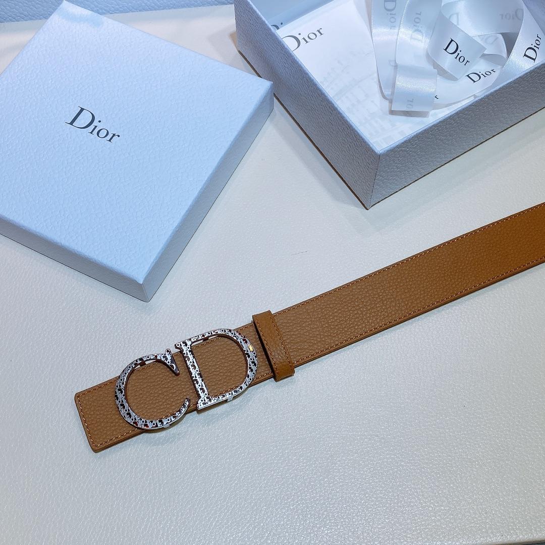 Dior Reversible Saddle Belt - DopestKickz