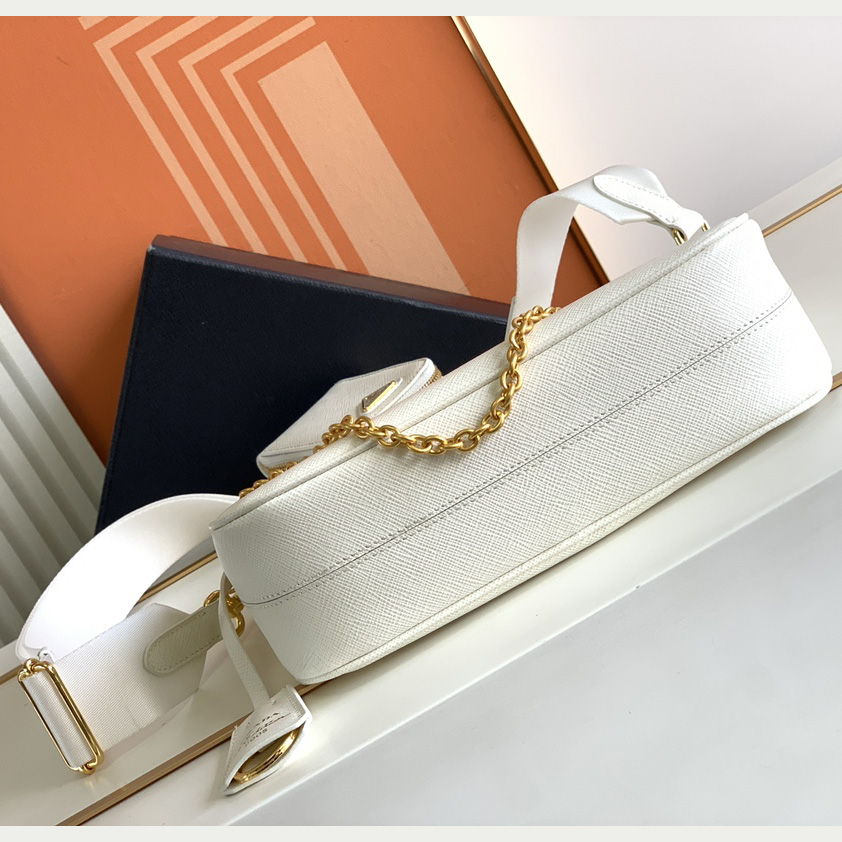 Prada Re-Edition 2005 Saffiano Leather Bag (22-18-6.5cm) - DopestKickz