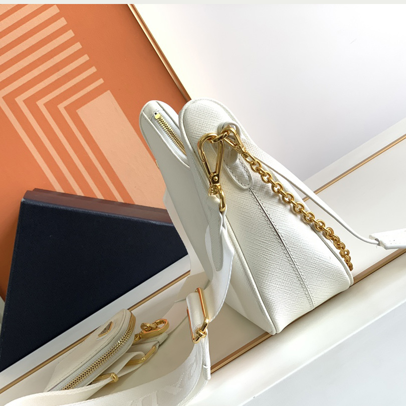 Prada Re-Edition 2005 Saffiano Leather Bag (22-18-6.5cm) - DopestKickz