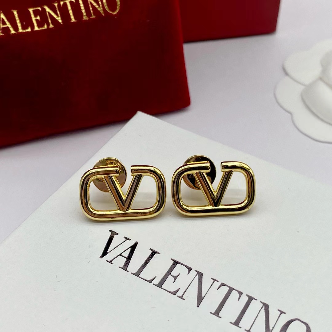 Valenti VLogo Earrings - DopestKickz