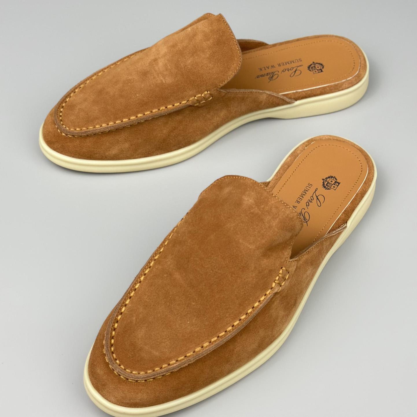 Loro Piana Babouche Walk Loafers - DopestKickz