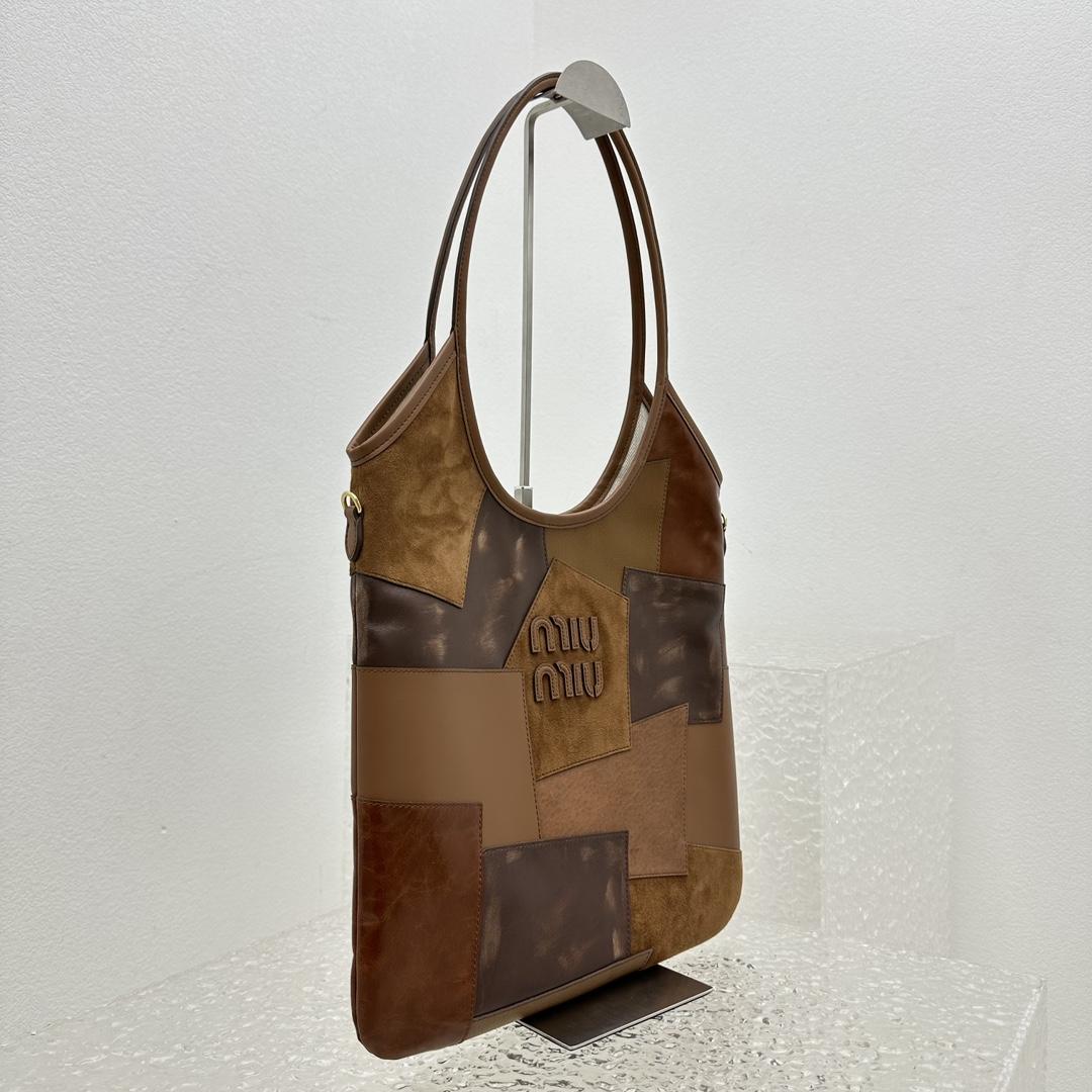 Miu Miu IVY Leather Patchwork Bag - DopestKickz