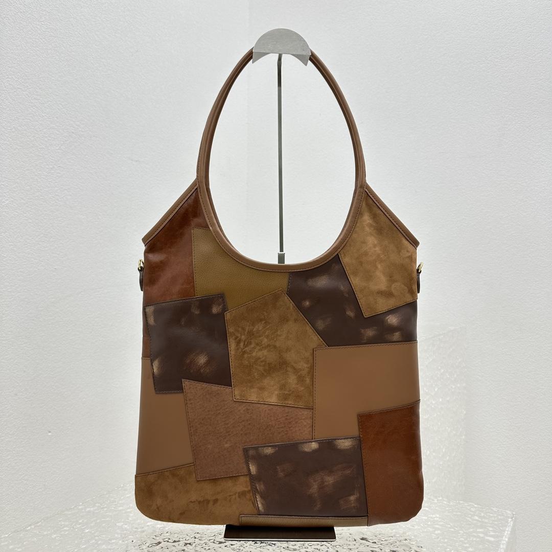 Miu Miu IVY Leather Patchwork Bag - DopestKickz