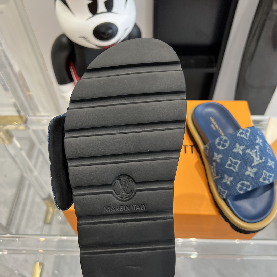 Louis Vuitton Pool Pillow Flat Comfort Mule    - DopestKickz