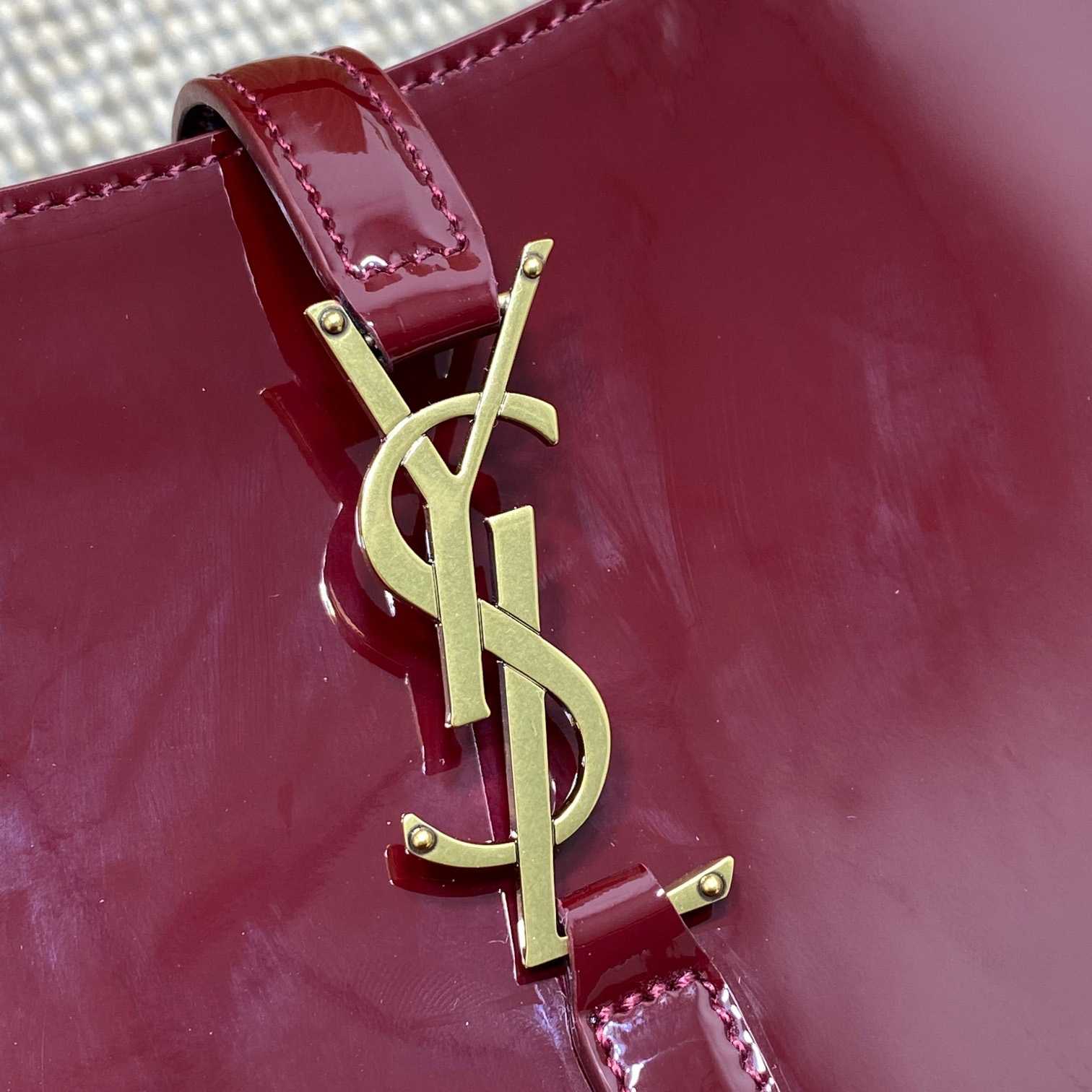 Saint Laurent Le 5 À 7 In Patent Leather - DopestKickz