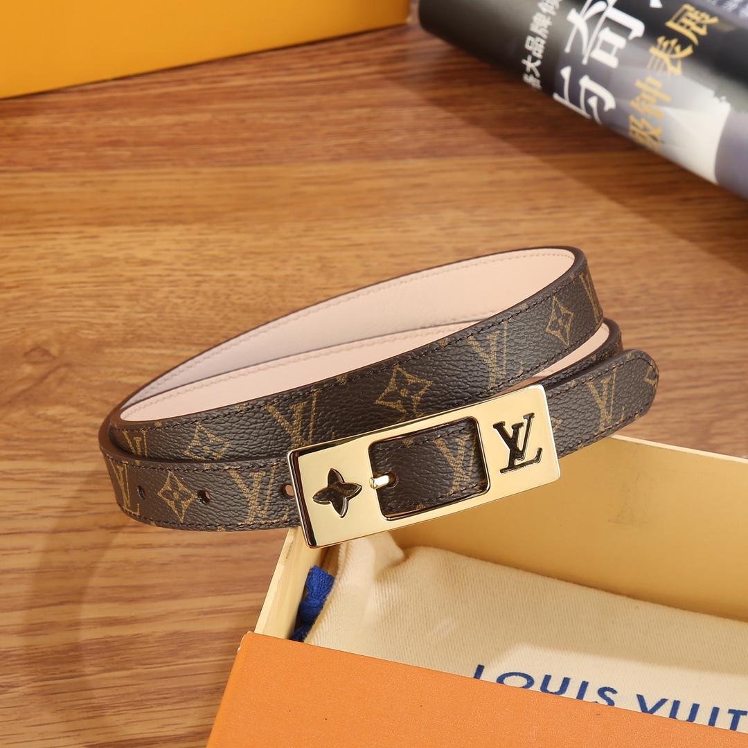 Louis Vuitton LV Duo 18MM Reversible Belt    M8370W - DopestKickz