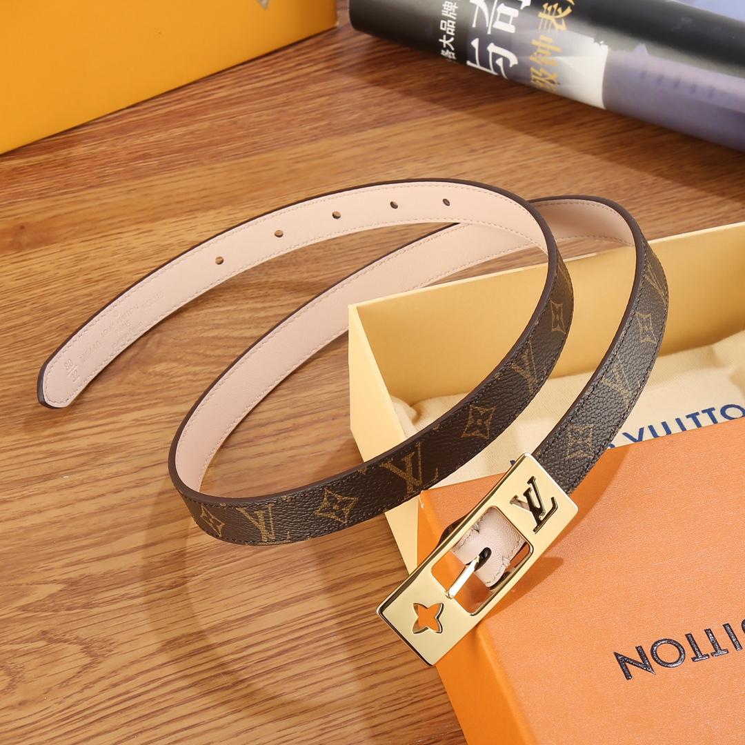 Louis Vuitton LV Duo 18MM Reversible Belt    M8370W - DopestKickz