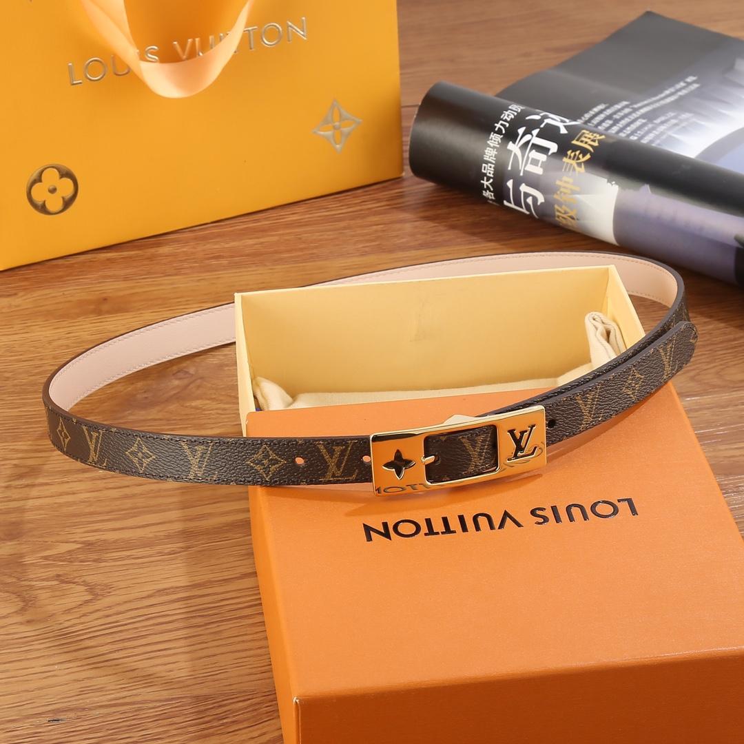 Louis Vuitton LV Duo 18MM Reversible Belt    M8370W - DopestKickz