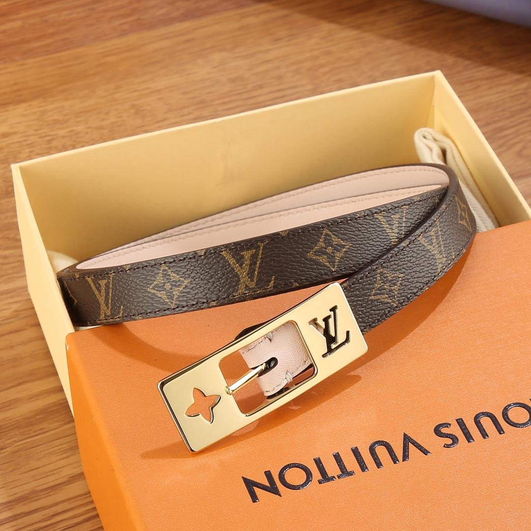 Louis Vuitton LV Duo 18MM Reversible Belt    M8370W - DopestKickz