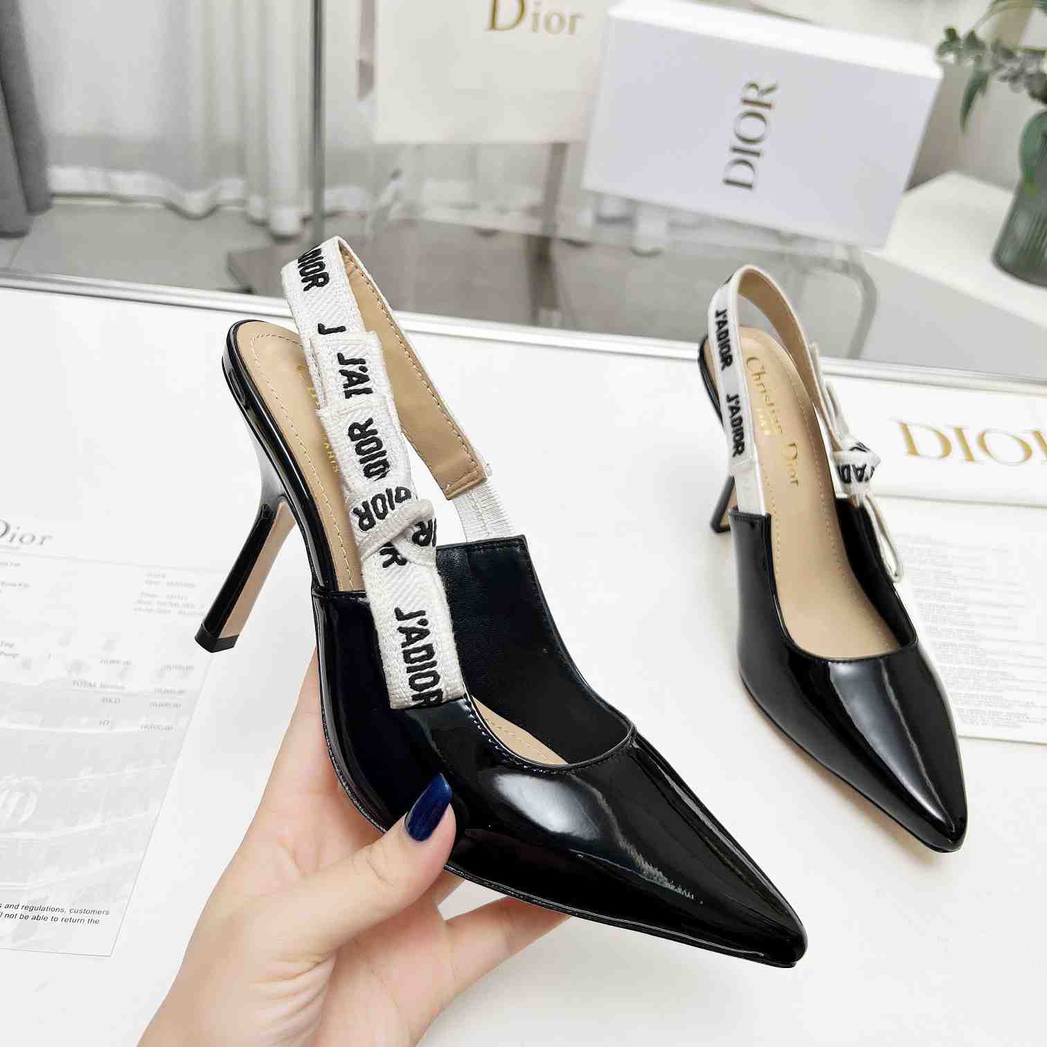 Dior J'Adior Slingback Pump - DopestKickz