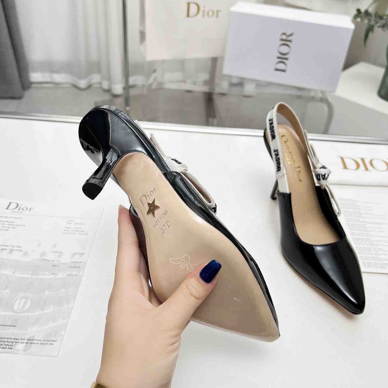 Dior J'Adior Slingback Pump - DopestKickz