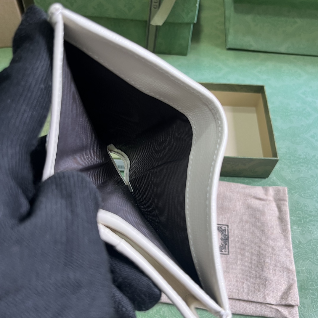 Gucci Horsebit 1955 Card Case Wallet - DopestKickz