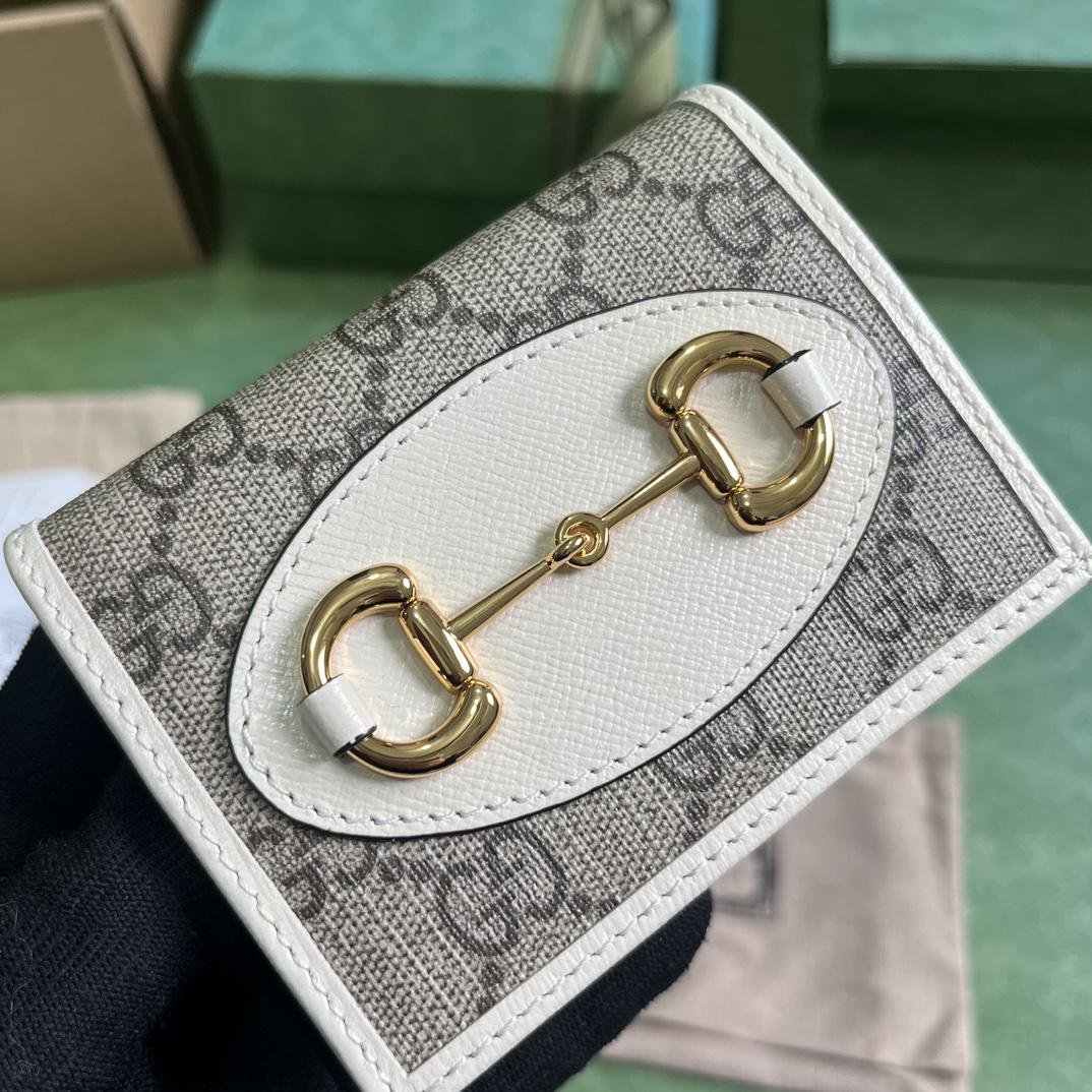Gucci Horsebit 1955 Card Case Wallet - DopestKickz