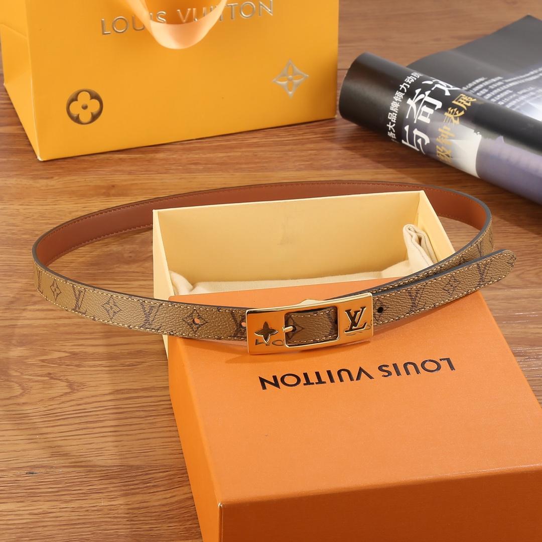 Louis Vuitton LV Duo 18MM Reversible Belt    M8369W - DopestKickz