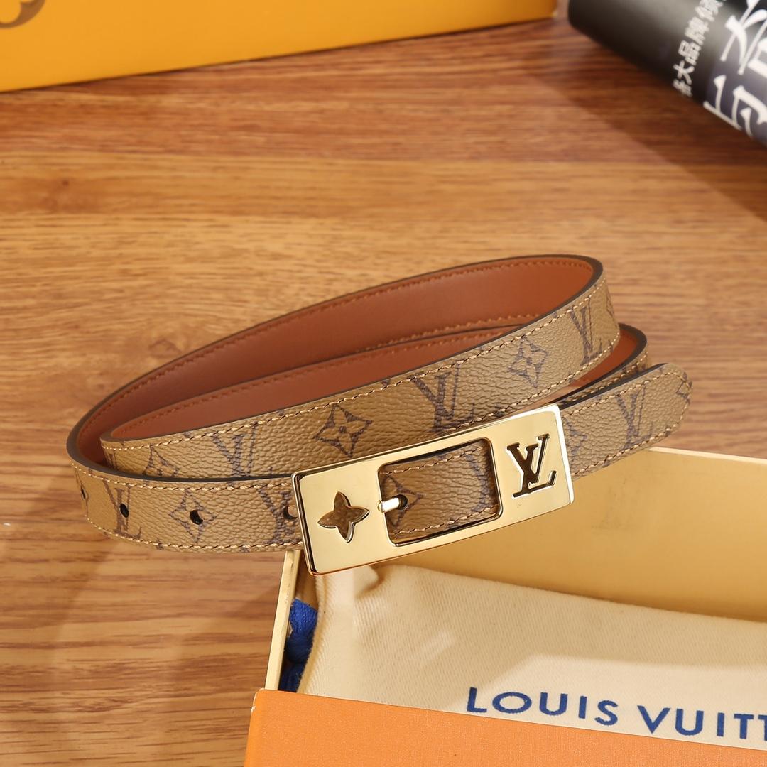 Louis Vuitton LV Duo 18MM Reversible Belt    M8369W - DopestKickz