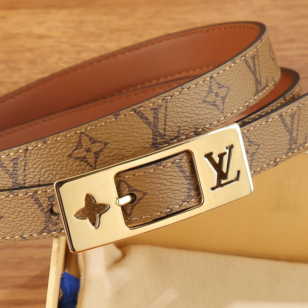Louis Vuitton LV Duo 18MM Reversible Belt    M8369W - DopestKickz