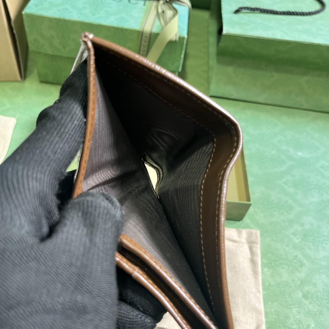 Gucci Horsebit 1955 Card Case Wallet - DopestKickz