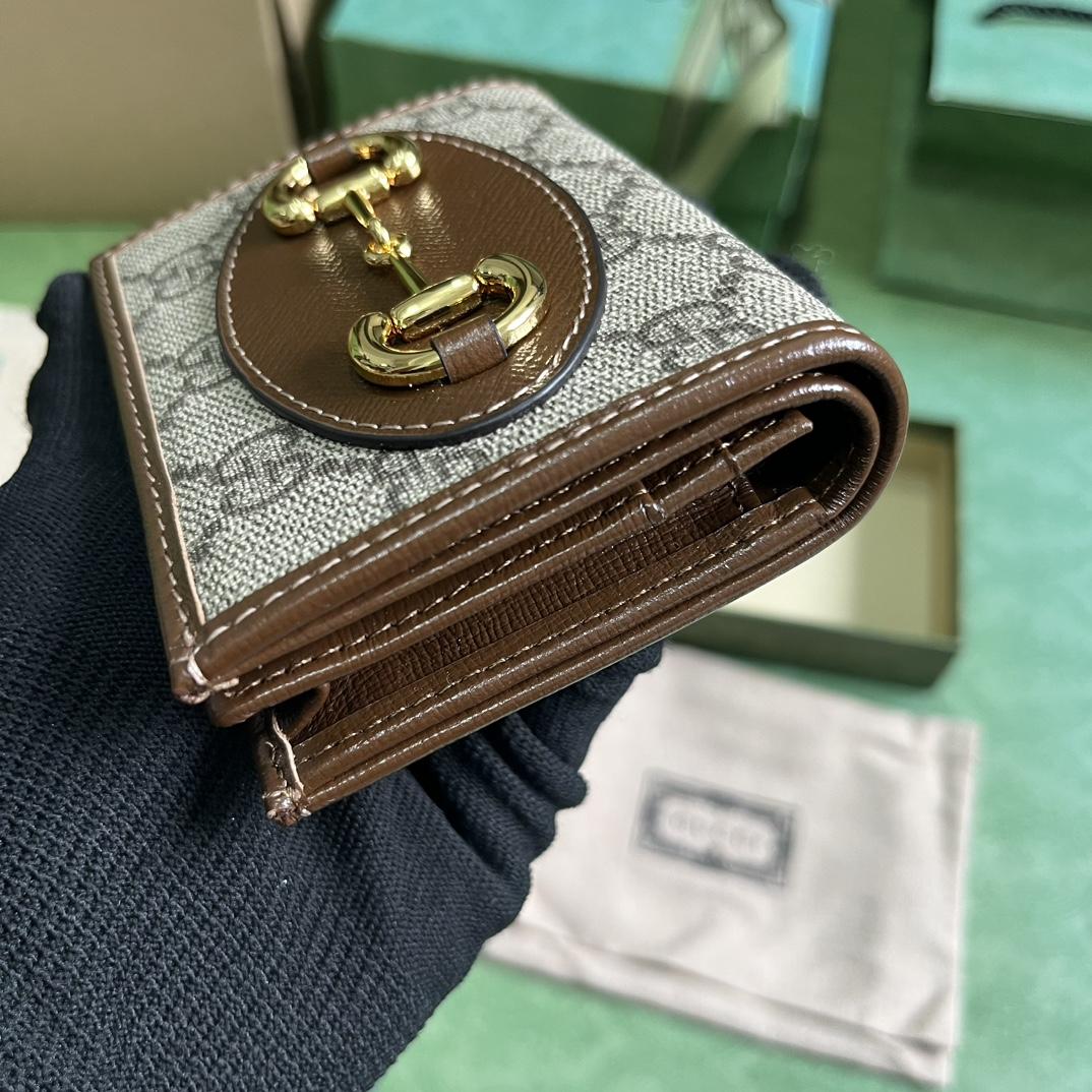 Gucci Horsebit 1955 Card Case Wallet - DopestKickz