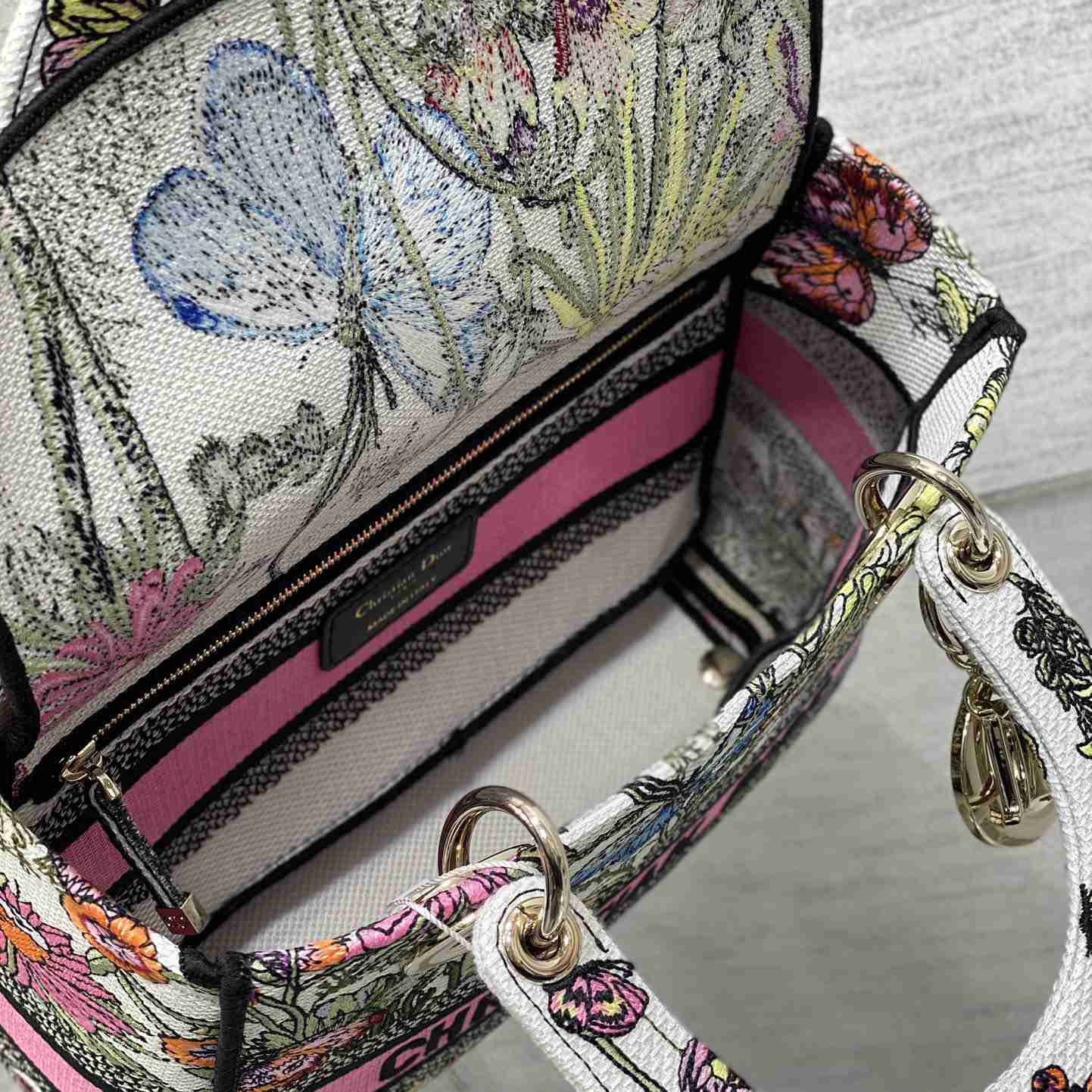 Dior Medium Lady D-Lite Bag - DopestKickz