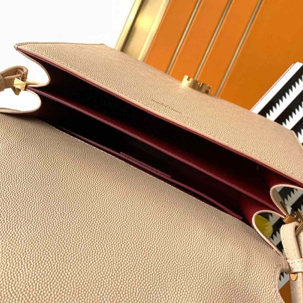 Saint Laurent Medium Cassandra Top-handle Bag  (24×20×11cm) - DopestKickz