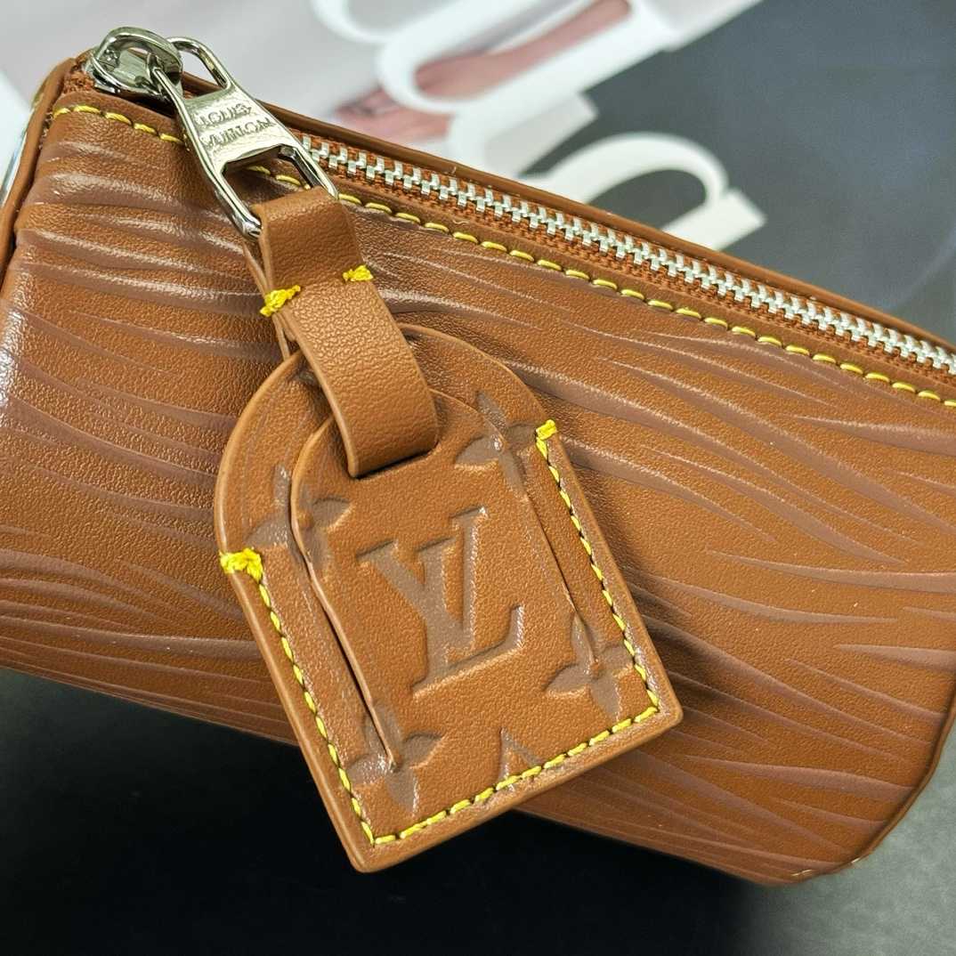 Louis Vuitton Soft Polochon Pouch Key Holder And Bag Charm      M01401 - DopestKickz