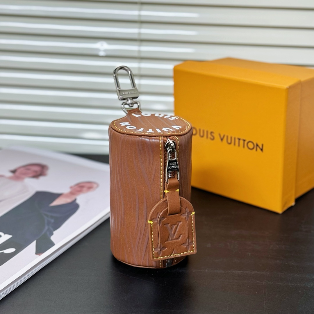 Louis Vuitton Soft Polochon Pouch Key Holder And Bag Charm      M01401 - DopestKickz