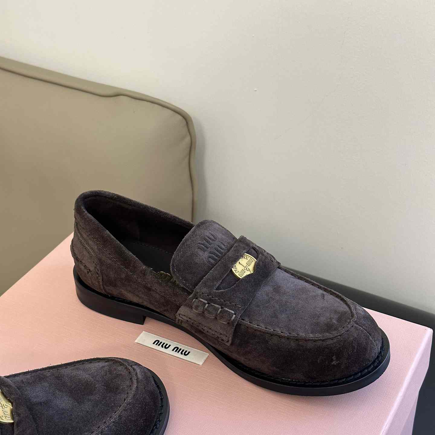Miu Miu Suede Loafers - DopestKickz