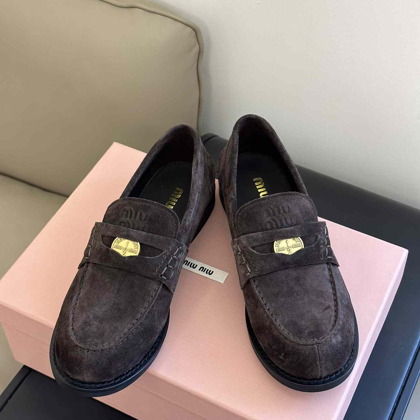Miu Miu Suede Loafers - DopestKickz