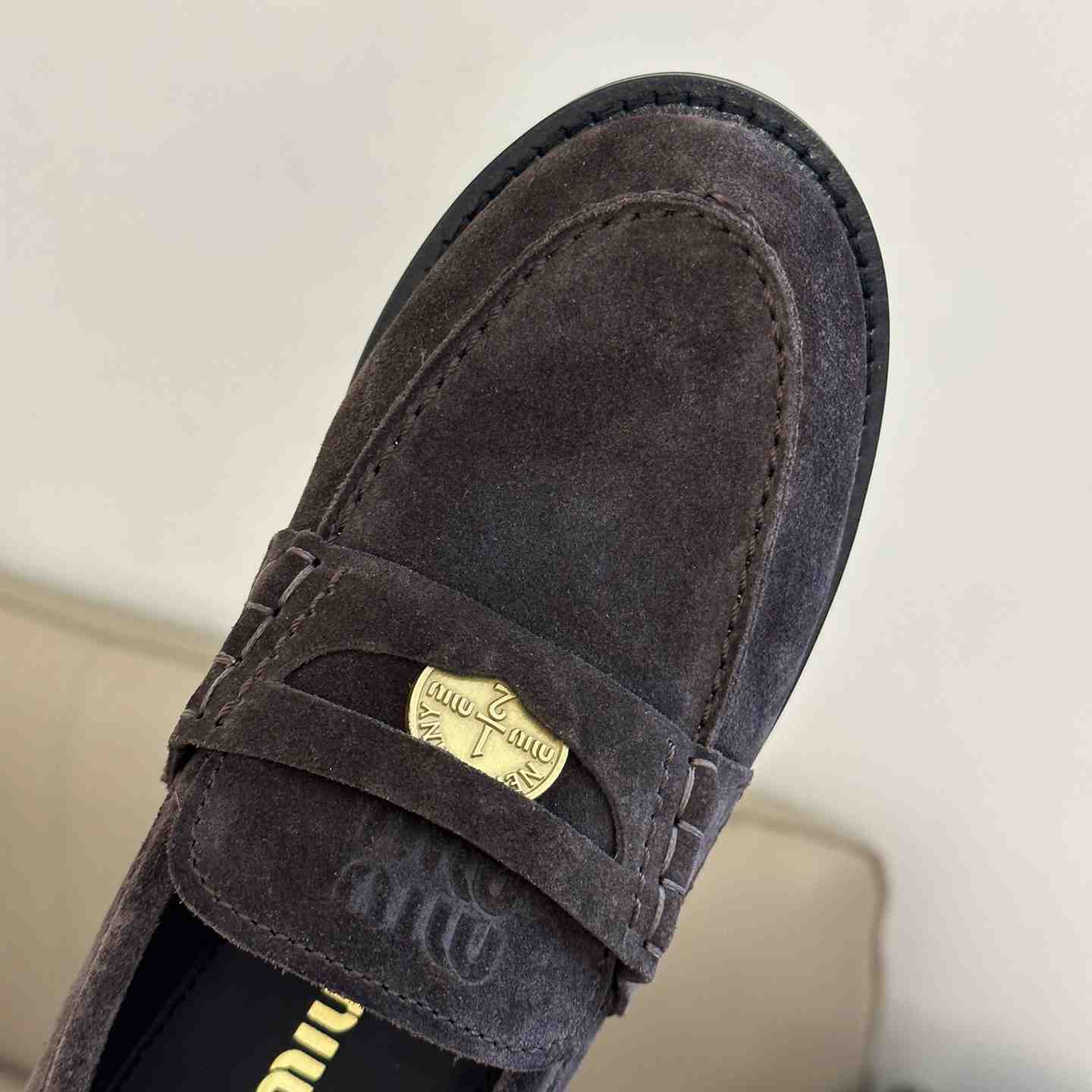 Miu Miu Suede Loafers - DopestKickz