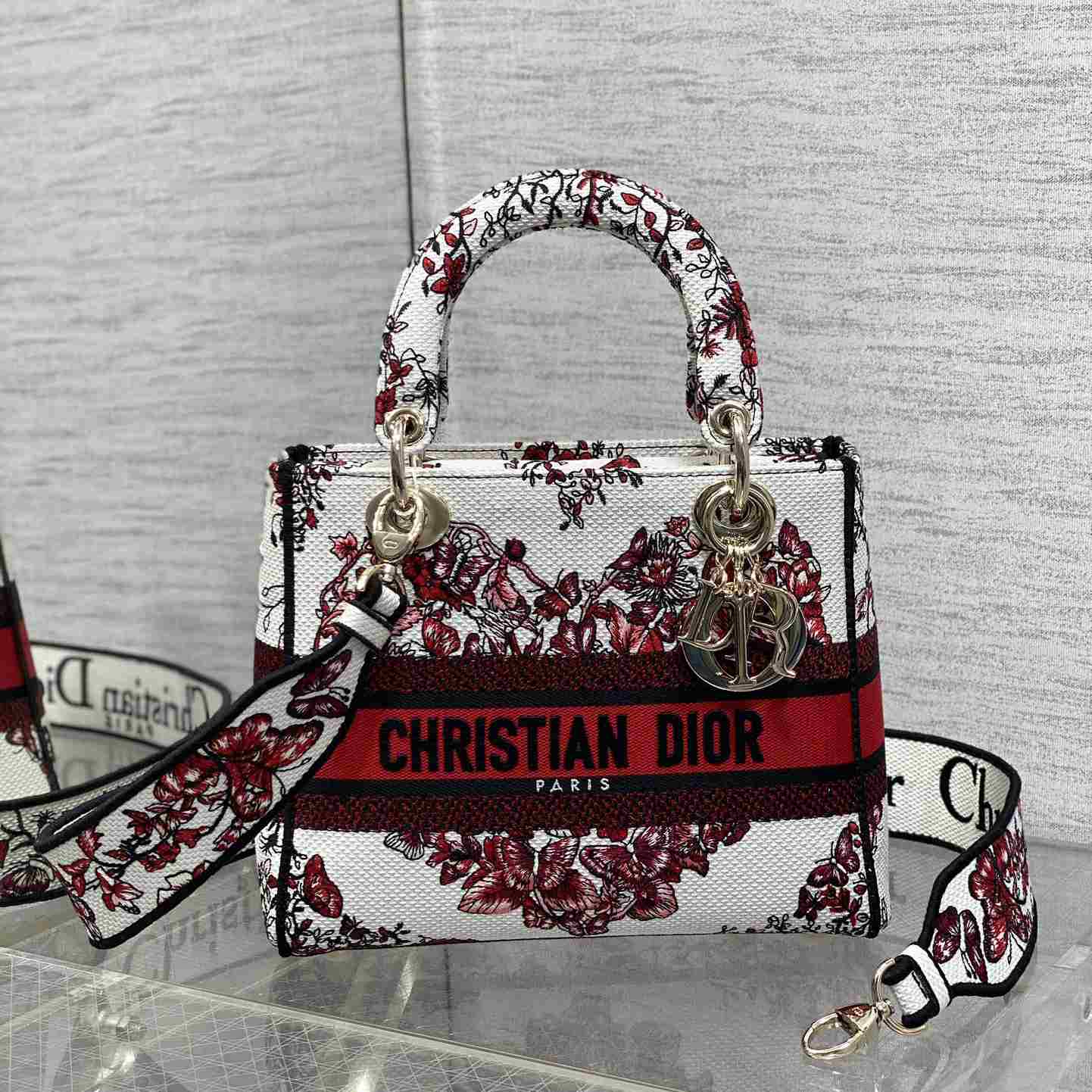 Dior Medium Lady D-Lite Bag - DopestKickz