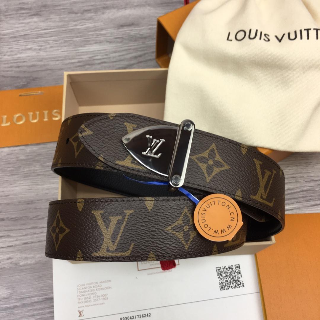 Louis Vuitton LV Trunk 35mm Reversible Belt - DopestKickz