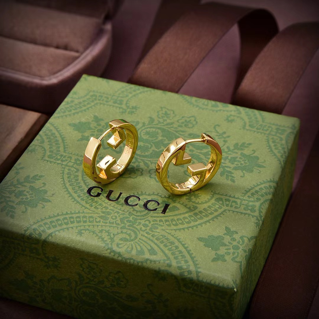 Gucci Blondie Hoop Earrings - DopestKickz