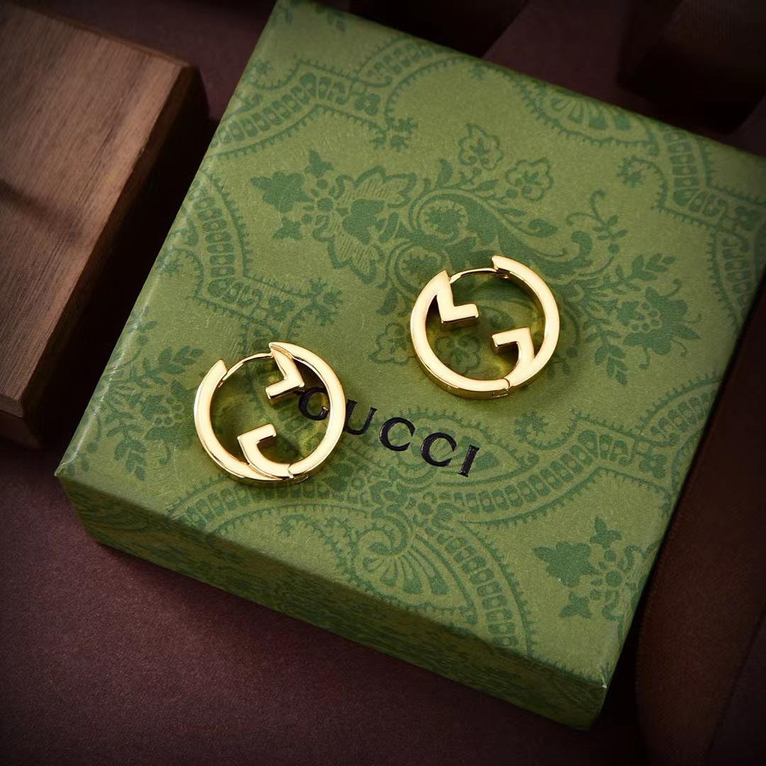 Gucci Blondie Hoop Earrings - DopestKickz