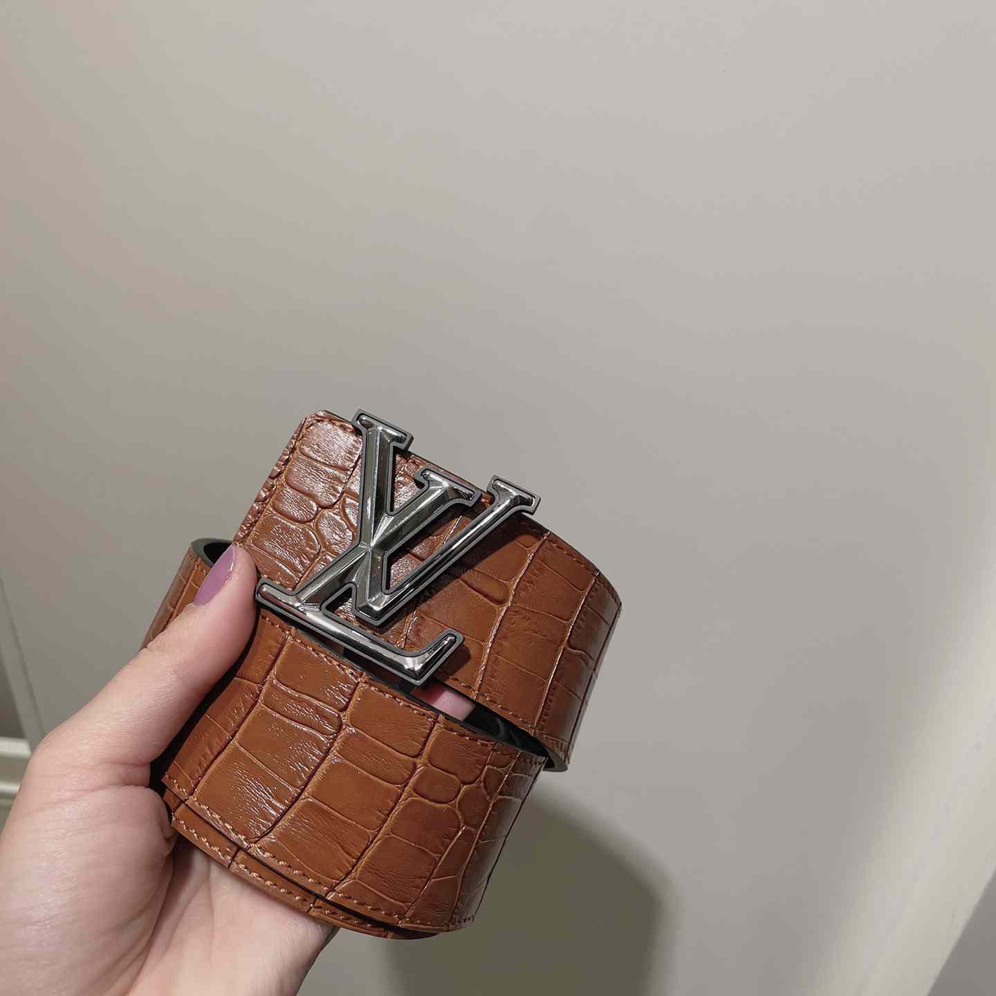Louis Vuitton LV Pyramide 40mm Belt   - DopestKickz