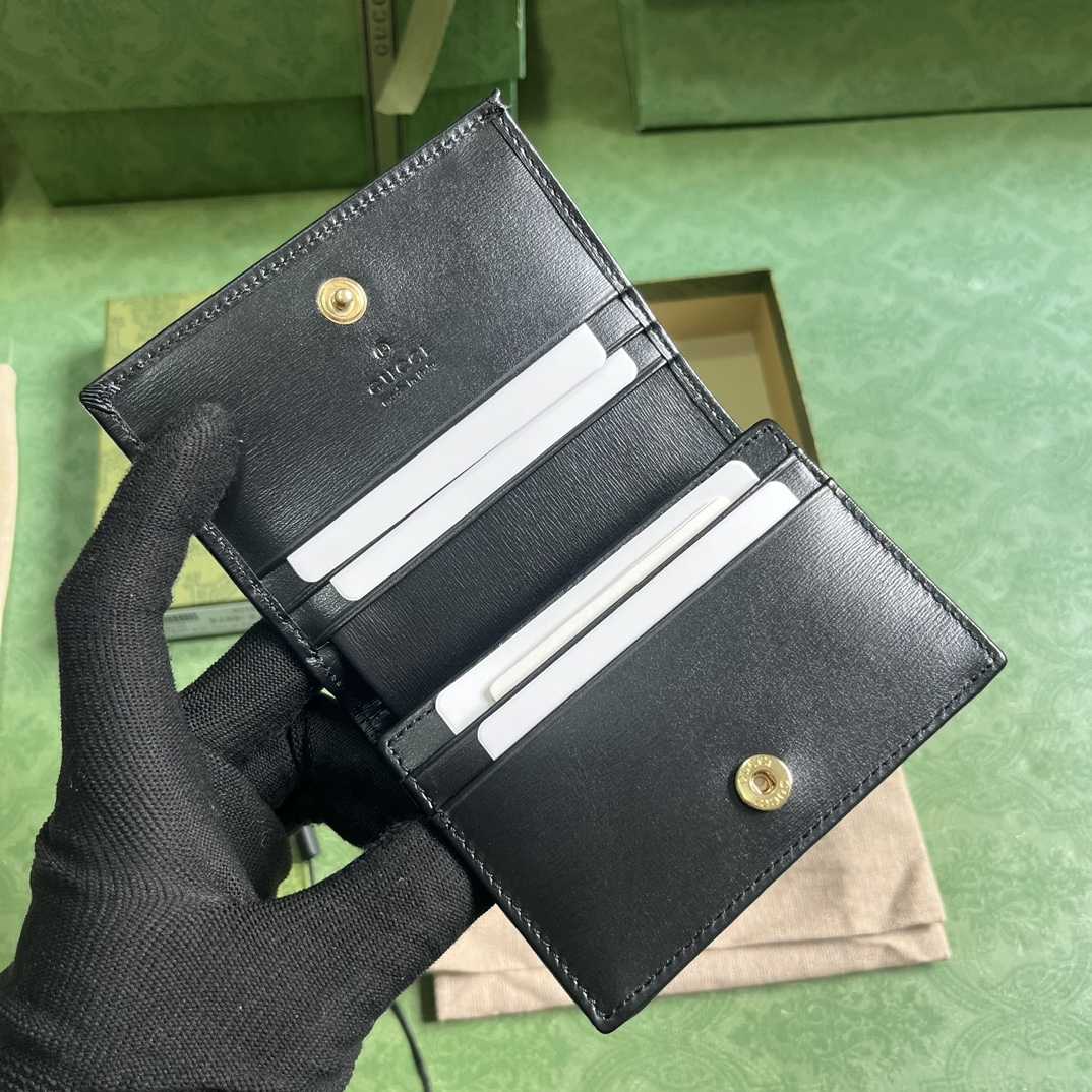 Gucci Horsebit 1955 Card Case Wallet - DopestKickz