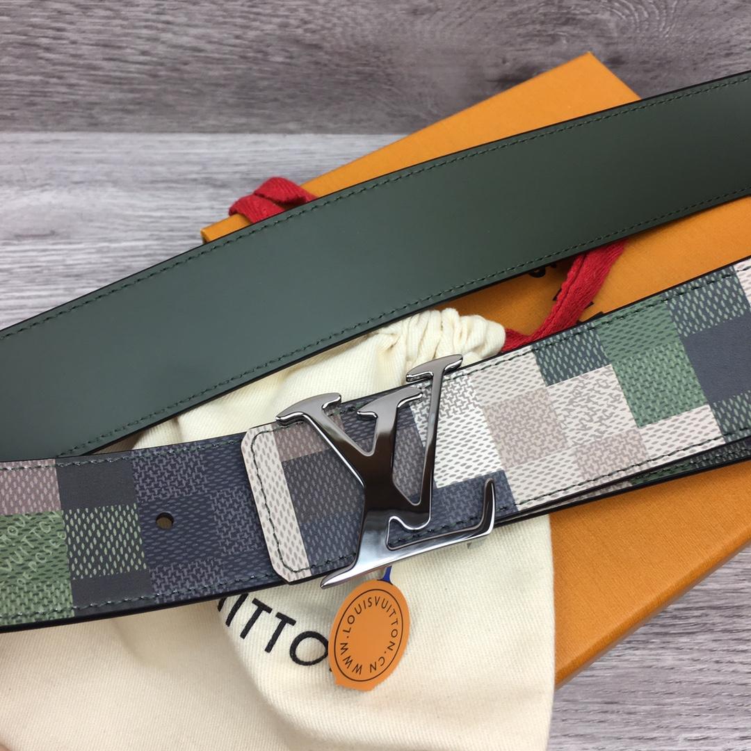 Louis Vuitton LV Mega Pixel 40mm Reversible Belt - DopestKickz