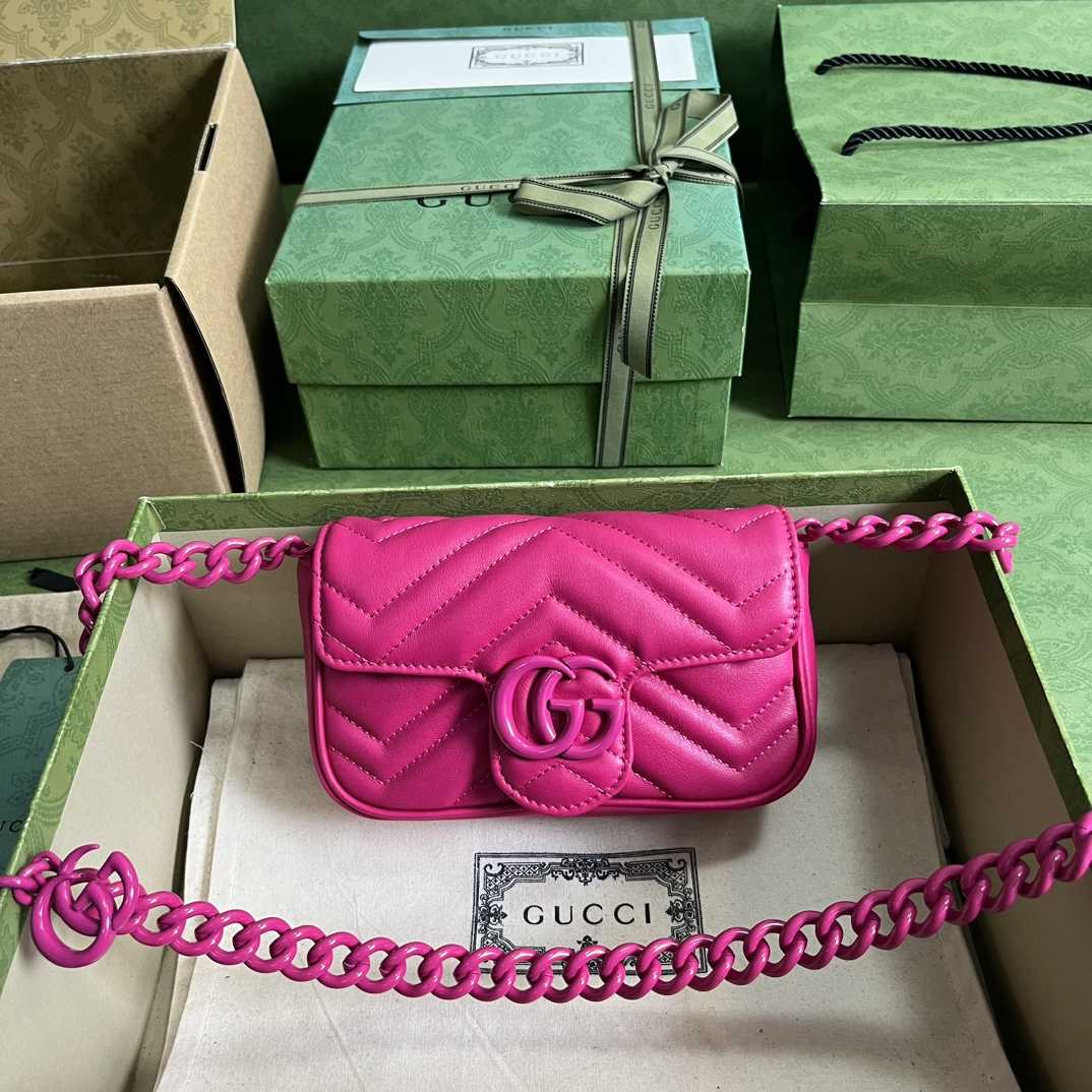 Gucci GG Marmont Belt Bag(16.5-10.2-5.1CM) - DopestKickz