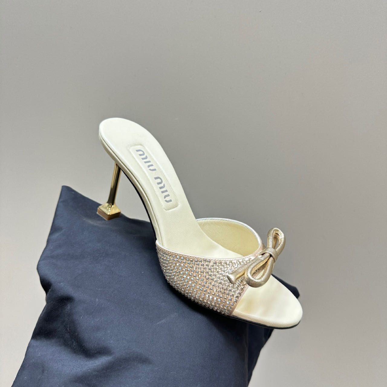 Miu Miu Satin Sandals - DopestKickz