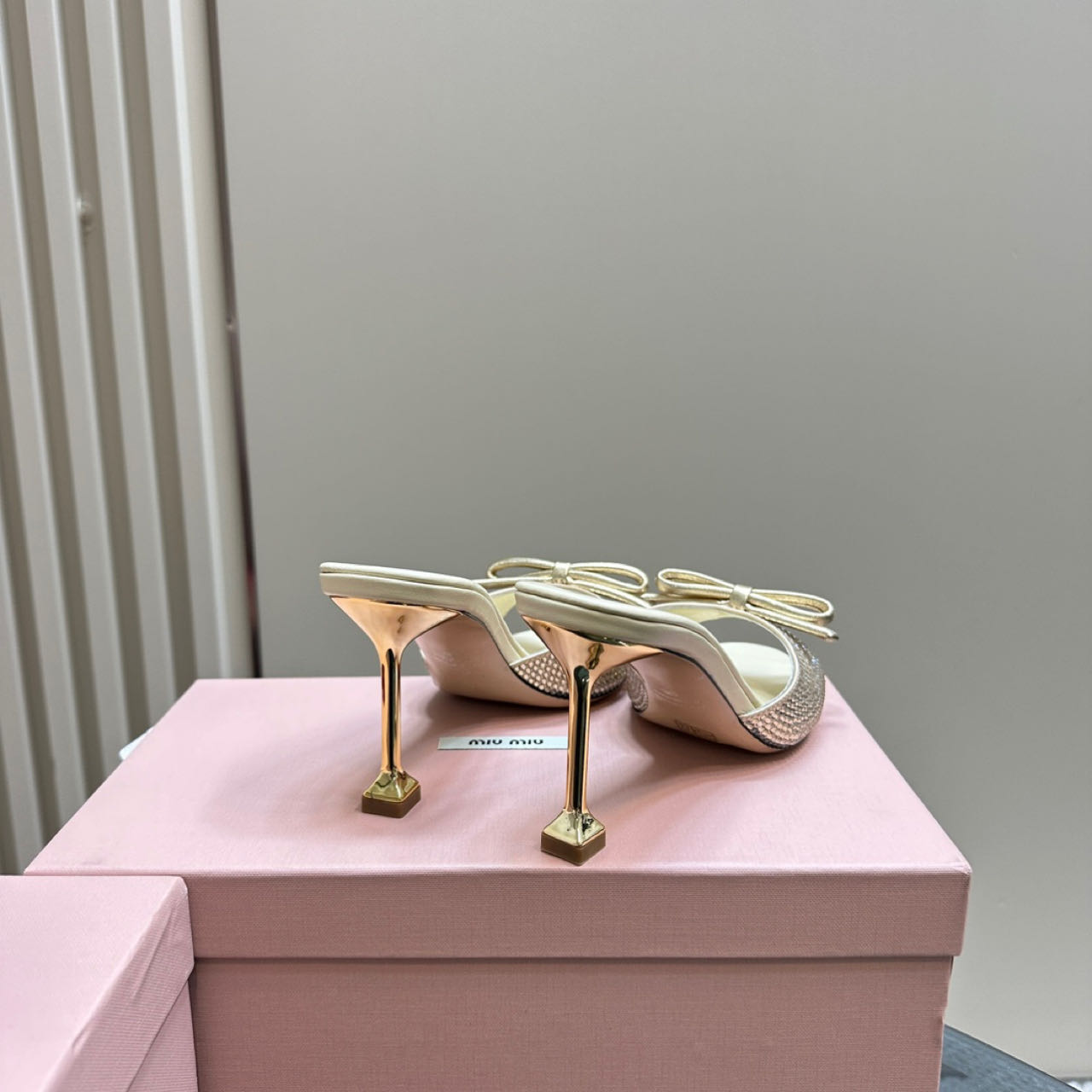 Miu Miu Satin Sandals - DopestKickz
