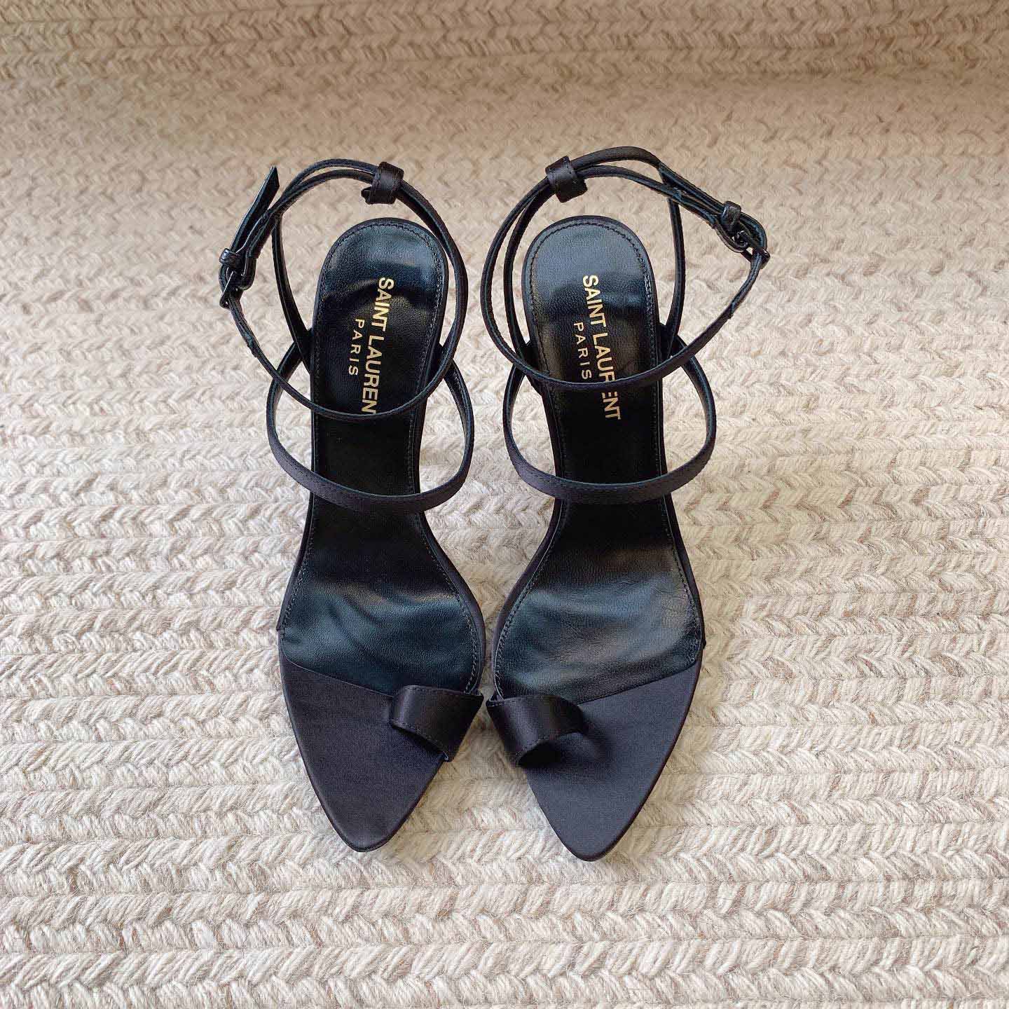 Saint Laurent Hight Heel Sandals - DopestKickz