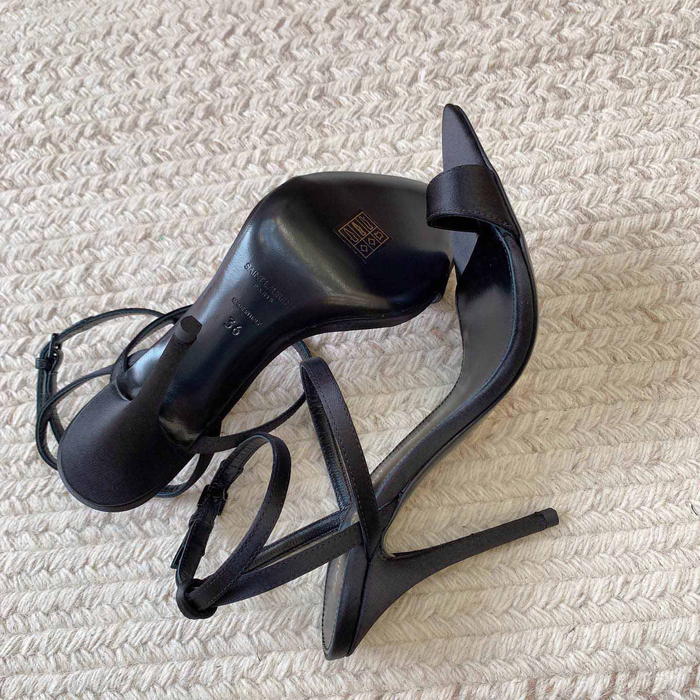 Saint Laurent Hight Heel Sandals - DopestKickz
