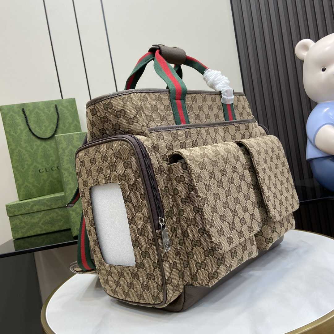 Gucci Original GG Diaper Bag - DopestKickz
