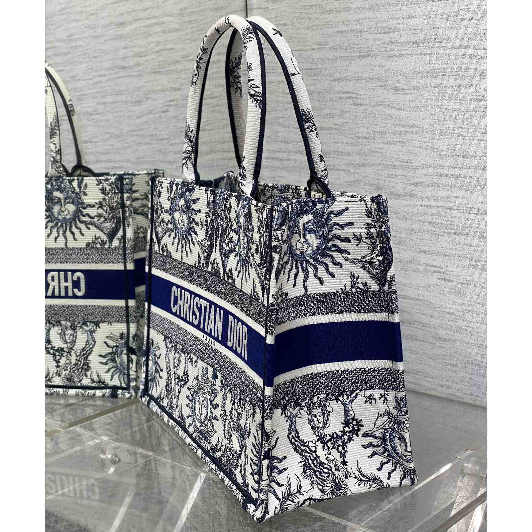 Dior Medium Dior Book Tote - DopestKickz