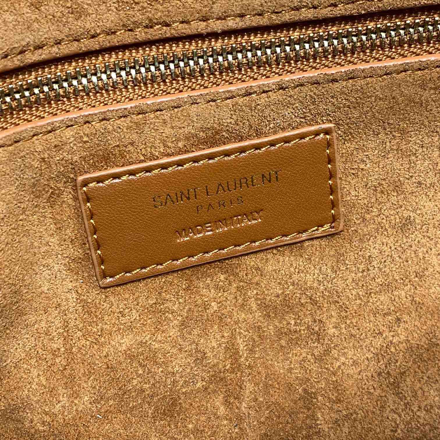 Saint Laurent LE 5 À 7 In Canvas And Leather  - DopestKickz