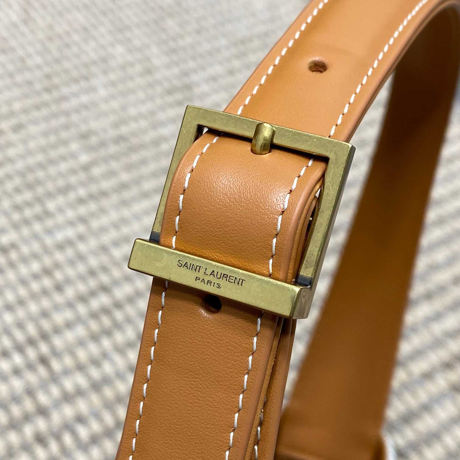 Saint Laurent LE 5 À 7 In Canvas And Leather  - DopestKickz